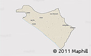 Shaded Relief 3D Map of IlajeEseodo, cropped outside