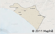 Shaded Relief 3D Map of IlajeEseodo, lighten