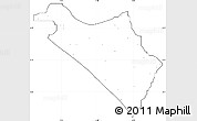 Blank Simple Map of IlajeEseodo, cropped outside, no labels