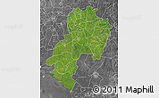 Satellite Map of Ondo, desaturated