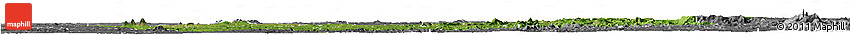 Satellite Horizon Map of Osun, desaturated