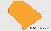 Political Simple Map of Iwo, cropped outside