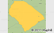 Savanna Style Simple Map of Iwo