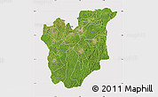 Satellite Map of Osun, cropped outside