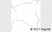 Blank Simple Map of Egbeda, no labels