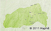 Physical 3D Map of Ifedapo, lighten