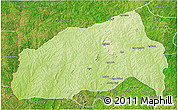 Physical 3D Map of Ifedapo, satellite outside