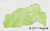 Physical 3D Map of Ifedapo, single color outside