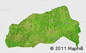 Satellite 3D Map of Ifedapo, single color outside