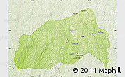Physical Map of Ifedapo, lighten