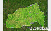 Satellite Map of Ifedapo, darken