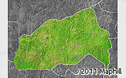 Satellite Map of Ifedapo, desaturated