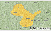 Savanna Style 3D Map of Irepo