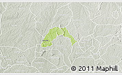 Physical 3D Map of Ogo-Oluw, lighten, semi-desaturated
