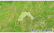Physical 3D Map of Ogo-Oluw, satellite outside