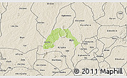 Physical 3D Map of Ogo-Oluw, shaded relief outside