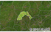 Satellite 3D Map of Ogo-Oluw, darken