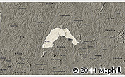 Shaded Relief 3D Map of Ogo-Oluw, darken