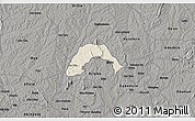 Shaded Relief 3D Map of Ogo-Oluw, darken, semi-desaturated