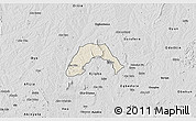 Shaded Relief 3D Map of Ogo-Oluw, desaturated