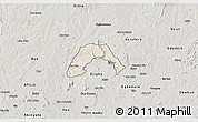 Shaded Relief 3D Map of Ogo-Oluw, semi-desaturated