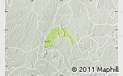 Physical Map of Ogo-Oluw, lighten, semi-desaturated