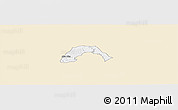 Classic Style Panoramic Map of Ogo-Oluw, single color outside