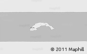Gray Panoramic Map of Ogo-Oluw, single color outside