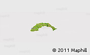 Satellite Panoramic Map of Ogo-Oluw, cropped outside