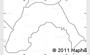 Blank Simple Map of Ogo-Oluw, no labels