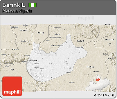 Classic Style 3D Map of BarinkiL