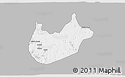 Gray 3D Map of BarinkiL, single color outside