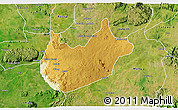 Physical 3D Map of BarinkiL, satellite outside