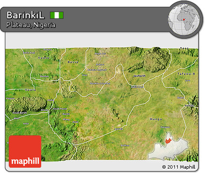 Satellite 3D Map of BarinkiL