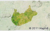 Satellite 3D Map of BarinkiL, lighten