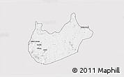 Silver Style 3D Map of BarinkiL, single color outside
