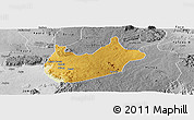 Physical Panoramic Map of BarinkiL, desaturated