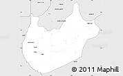 Silver Style Simple Map of BarinkiL