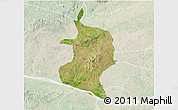 Satellite 3D Map of Doma, lighten