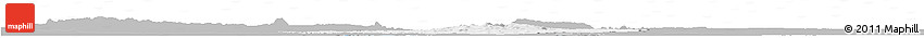 Gray Horizon Map of Doma, single color outside