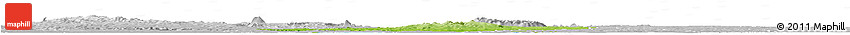 Physical Horizon Map of Doma, lighten, desaturated