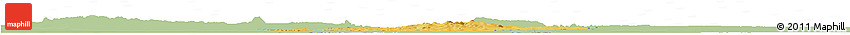 Savanna Style Horizon Map of Doma, single color outside