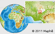 Physical Location Map of Doma, highlighted parent region