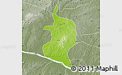 Physical Map of Doma, semi-desaturated
