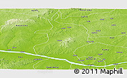 Physical Panoramic Map of Doma