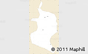 Classic Style Simple Map of Doma, single color outside