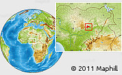Physical Location Map of Kanam