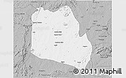 Gray 3D Map of Keffi