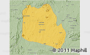 Savanna Style 3D Map of Keffi