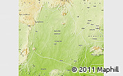 Physical Map of Keffi